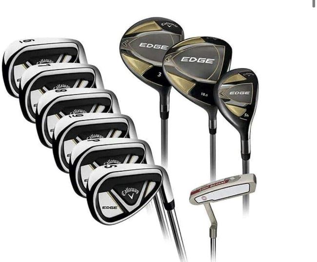 Callaway Edge 10-Piece Golf Clubs Set for Right-Handed Players