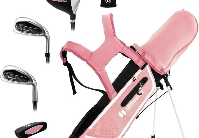 GYMAX Junior Golf Set Review: Toddler & Youth Clubs with Stand Bag