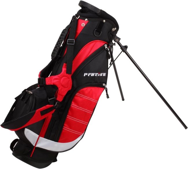 Precise XD-J kids golf clubs review showing complete junior set for boys and girls