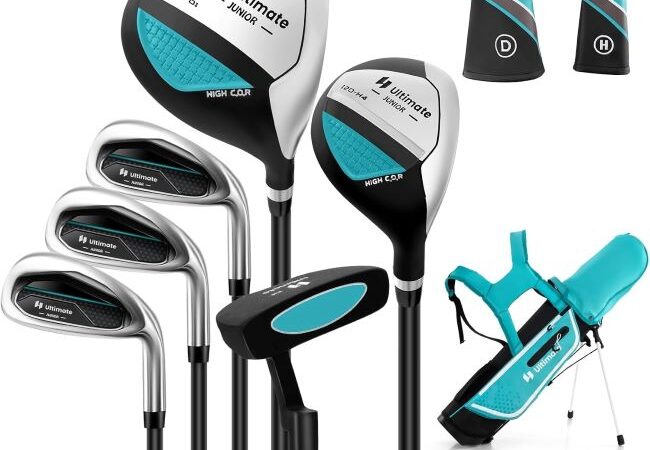 Tangkula Kids Golf Clubs Review: Right-Hand Junior Set with Stand Bag