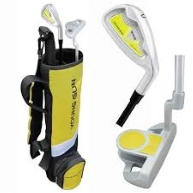 Kids’ Junior Golf Clubs Set by Young Gun SGS X Birdie with Stand Bag