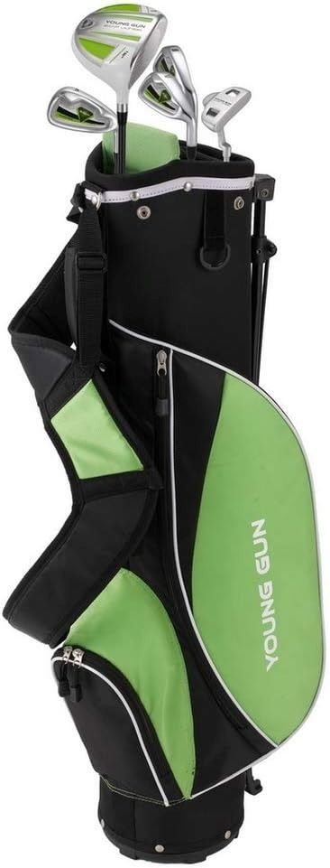 Young Gun ZAAP ACE junior golf clubs and stand bag for youth players