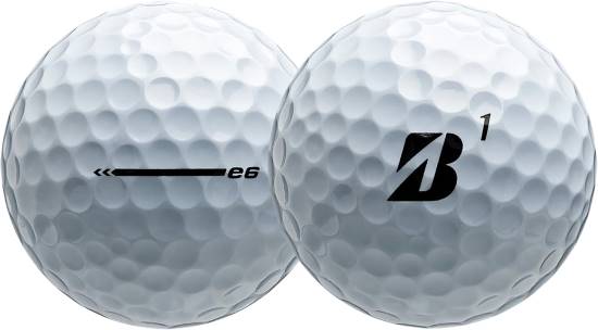 Bridgestone 2023 e6 White Golf Ball Dozen