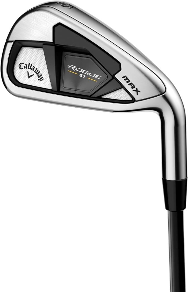 Callaway Rogue ST Max individual golf iron for improved launch and ball speed
