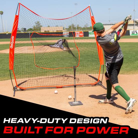 GoSports Baseball and Softball Practice Net for Pitching
