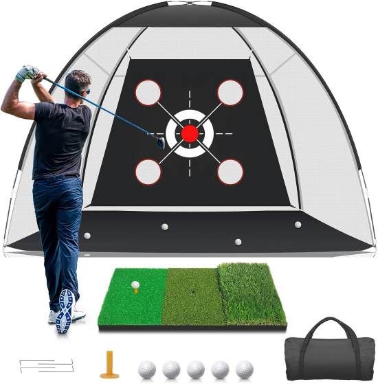 Golf Practice Net Hitting Net for Backyard Chipping Training