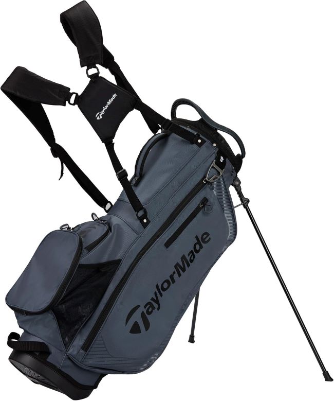 TaylorMade Pro lightweight stand golf bag for carrying or push cart use
