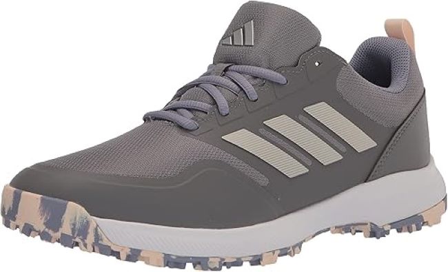 adidas Women's Tech Response 3.0 golf shoes in Grey Three/Silver Metallic/Silver Violet for style and comfort