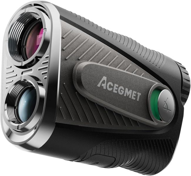 ACEGMET golf rangefinder 1300 yards with ball to pin mode slope and fast flag lock vibration