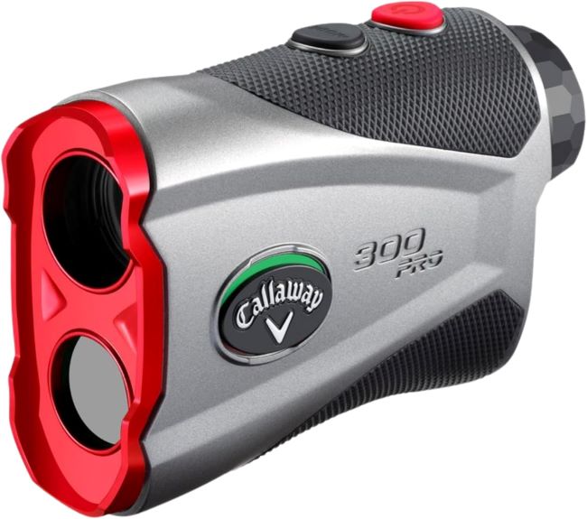 Callaway 300 Pro laser golf rangefinder with slope and pin lock vibration