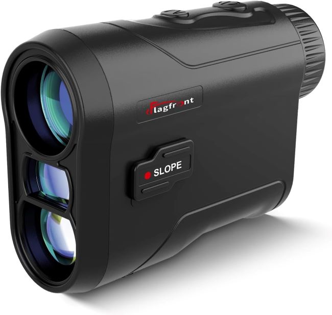 Flagfront golf rangefinder 1000 yards with slope and rechargeable laser measurement