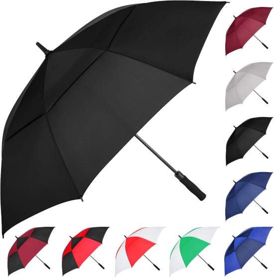 MRTLLOA Automatic Extra Large Oversized Windproof Waterproof Golf Umbrella