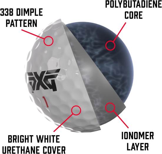 PXG Xtreme Tour X Golf Ball