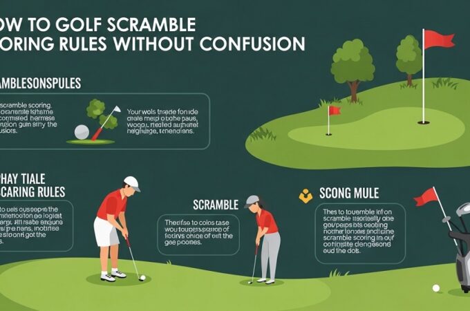 How to Golf Scramble Scoring Rules Without Confusion