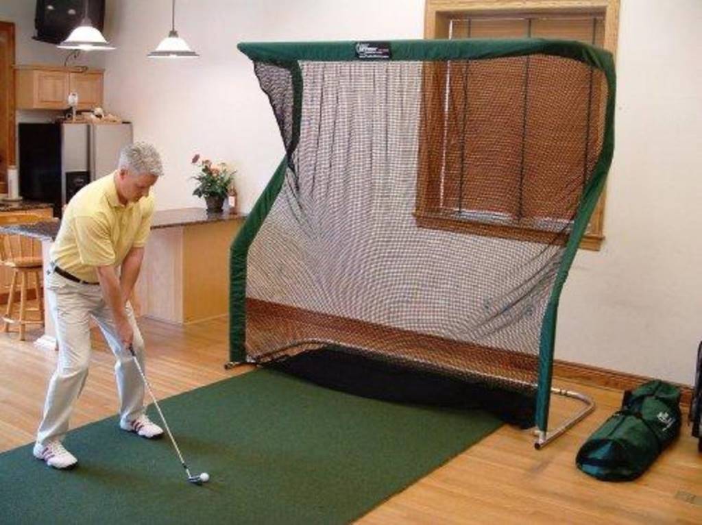 How To Practice Golf Hitting Into Net