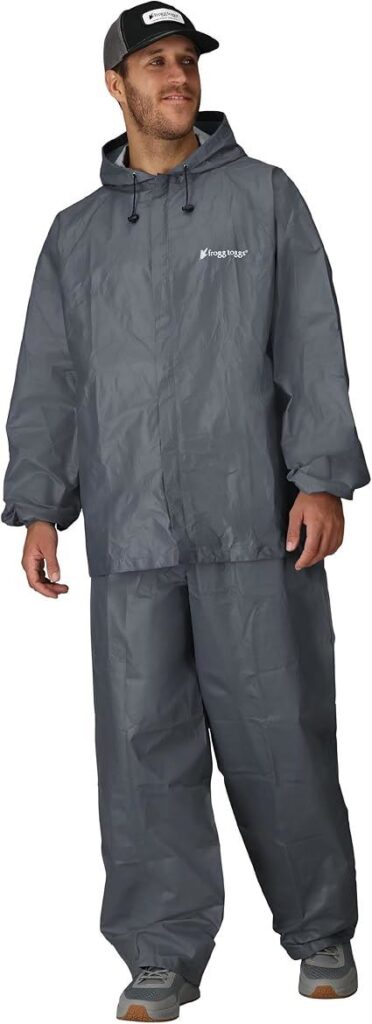 FROGG TOGGS Ultra-Lite2 two-layer rain suit with breathable waterproof construction for all-weather outdoor use