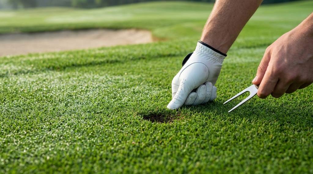 Use Golf Divot Tools Correctly to Repair the Green - The Hickory Golf Hub