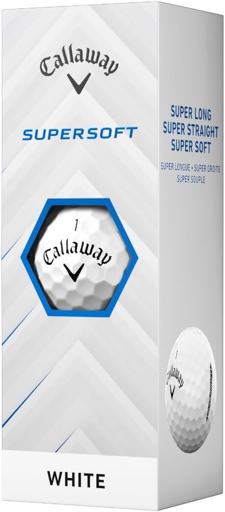 Callaway Supersoft Golf Balls (2025) designed for longer distance and a soft feel on New York golf courses