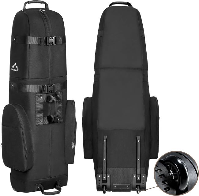 Himal Outdoors Golf Travel Bag with wheels protecting golf clubs in Georgia
